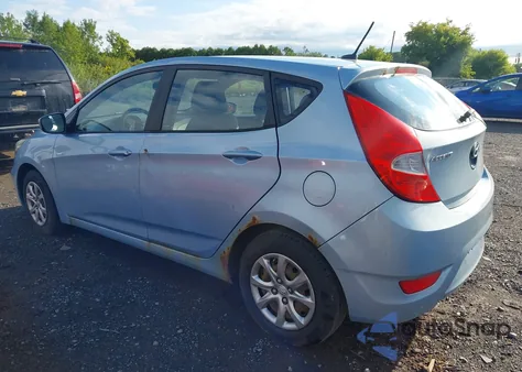 2013 Hyundai Accent Gls/Gs from USA, damaged, VIN KMHCT5AE2DU063459